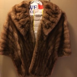 Fur shawl